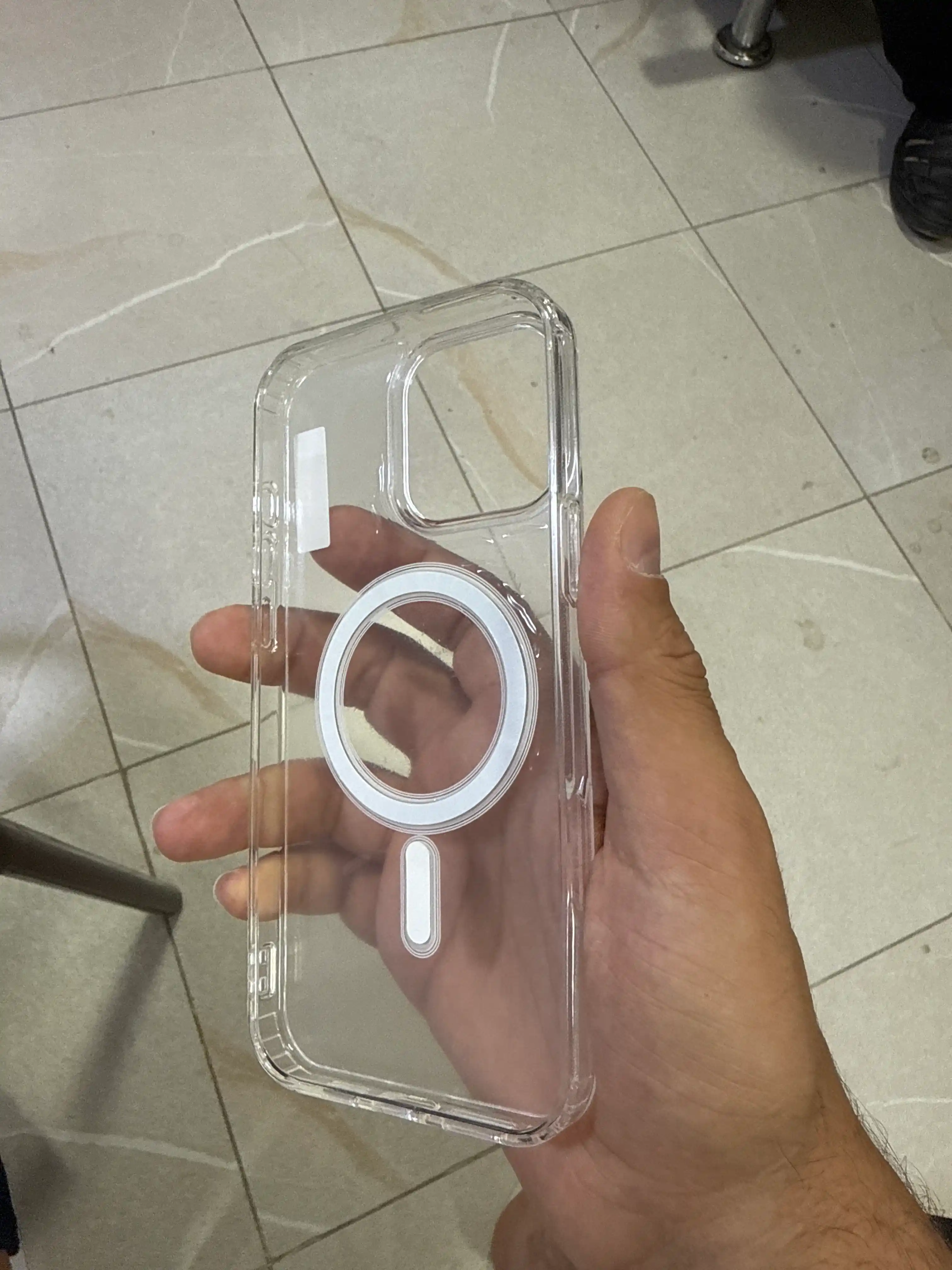 G'ilof iPhone X, XR, 11, 12, 13, 14, 15, 16, Pro, Max uchun silikon, shaffof, Magsafe
