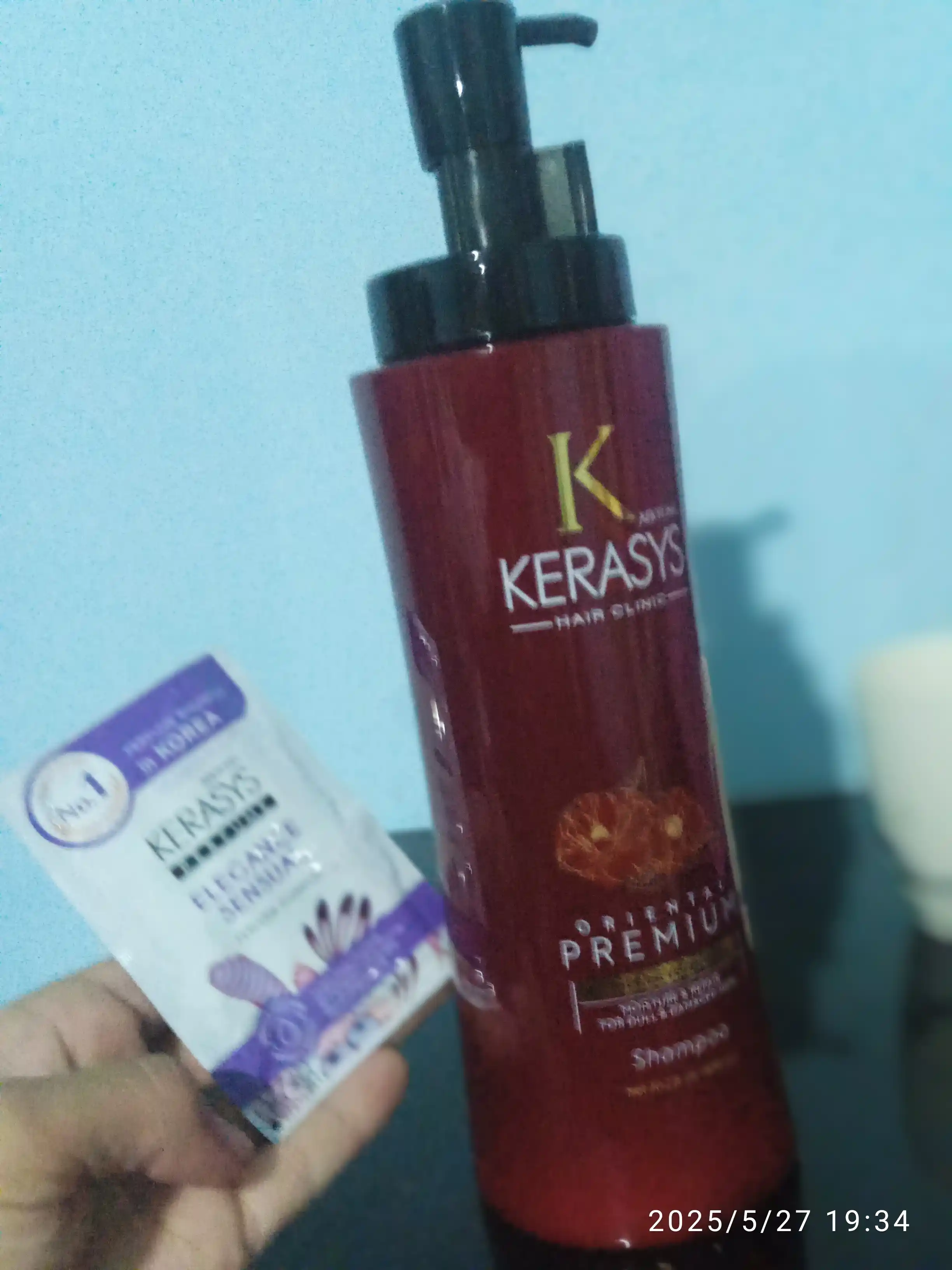 Шампунь, для всех типов волос, Oriental Premium, с кератином, Kerasys, Корея, 600 мл