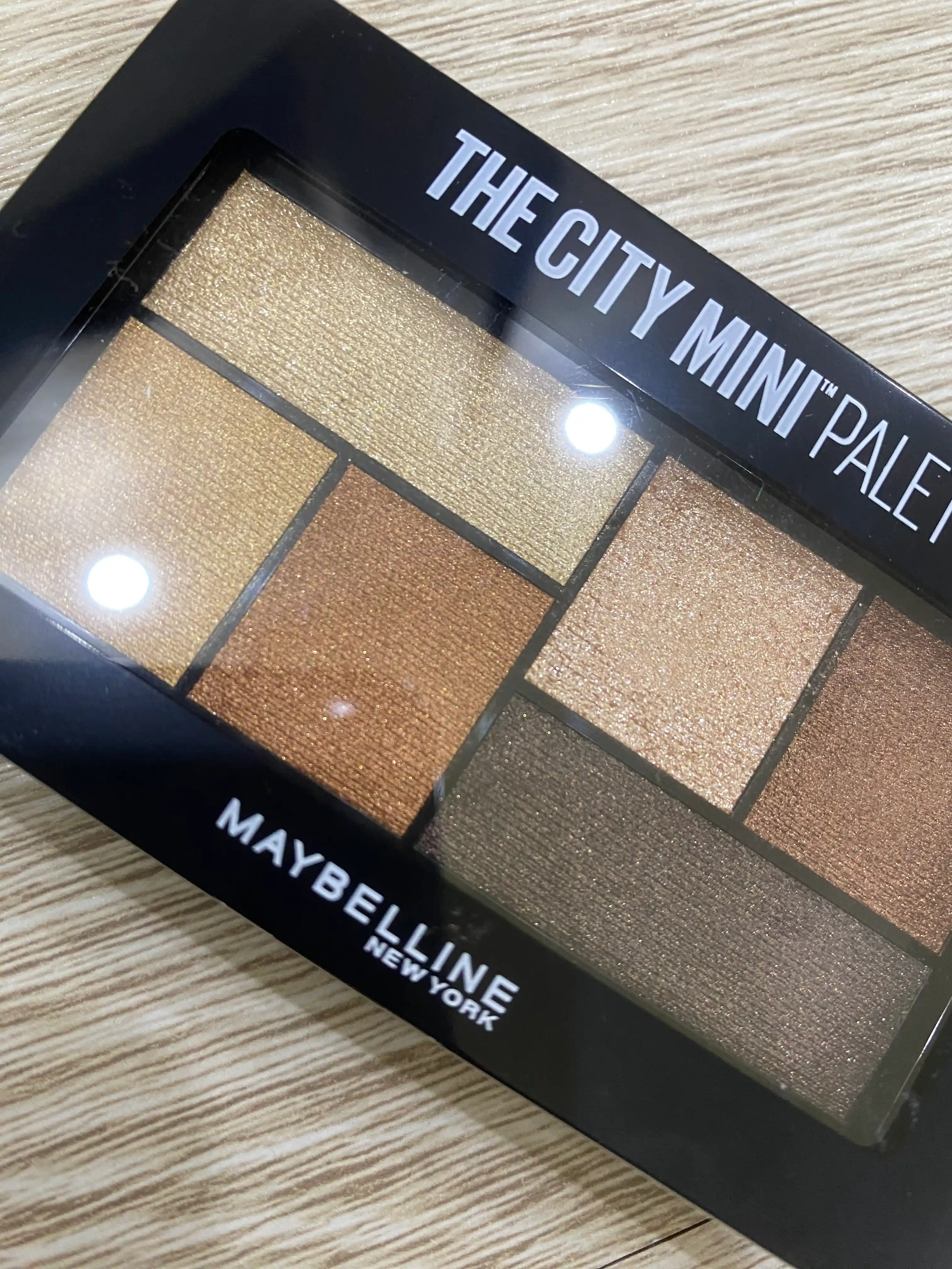 Палетка теней для век Maybelline New Yor The city mini, оттенок 400 Rooftop Bronzes