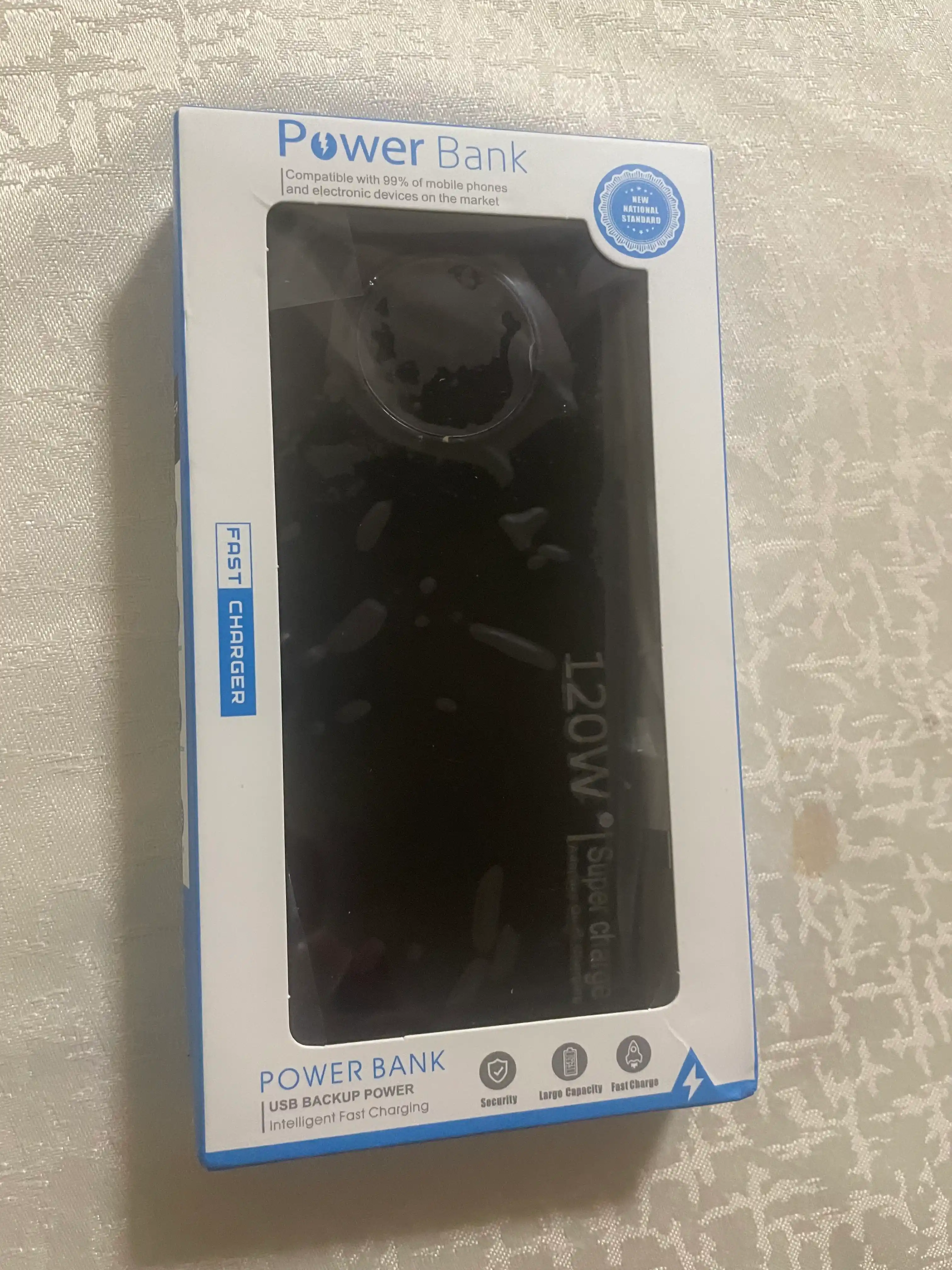 Tashqi akkumulyator, 20000 mA/h, 66w, tezkor quvvat beraoladi va juda qilay Power bank