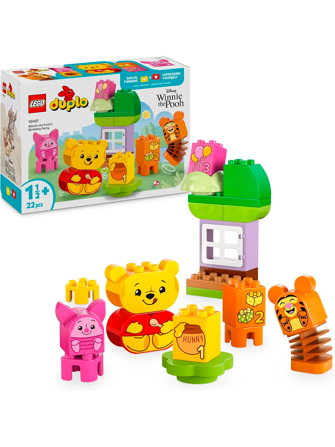 Конструктор LEGO DUPLO 10457 день рождения Винни Пуха - 