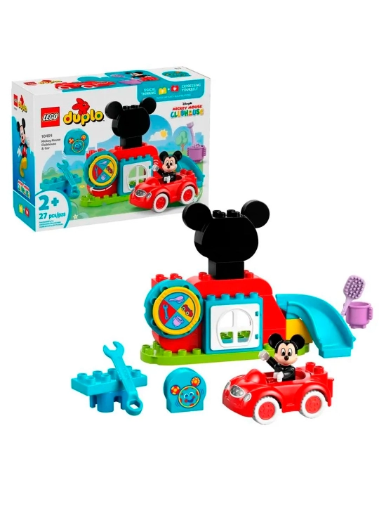 Конструктор LEGO DUPLO 10454 Дом и машина Микки Мауса - 