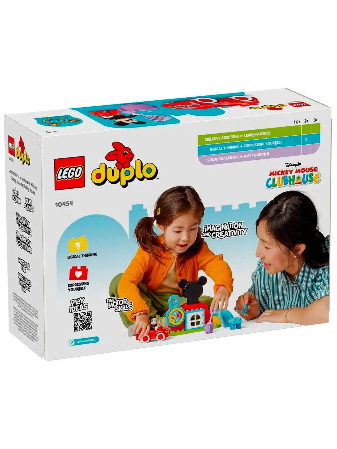 Конструктор LEGO DUPLO 10454 Дом и машина Микки Мауса