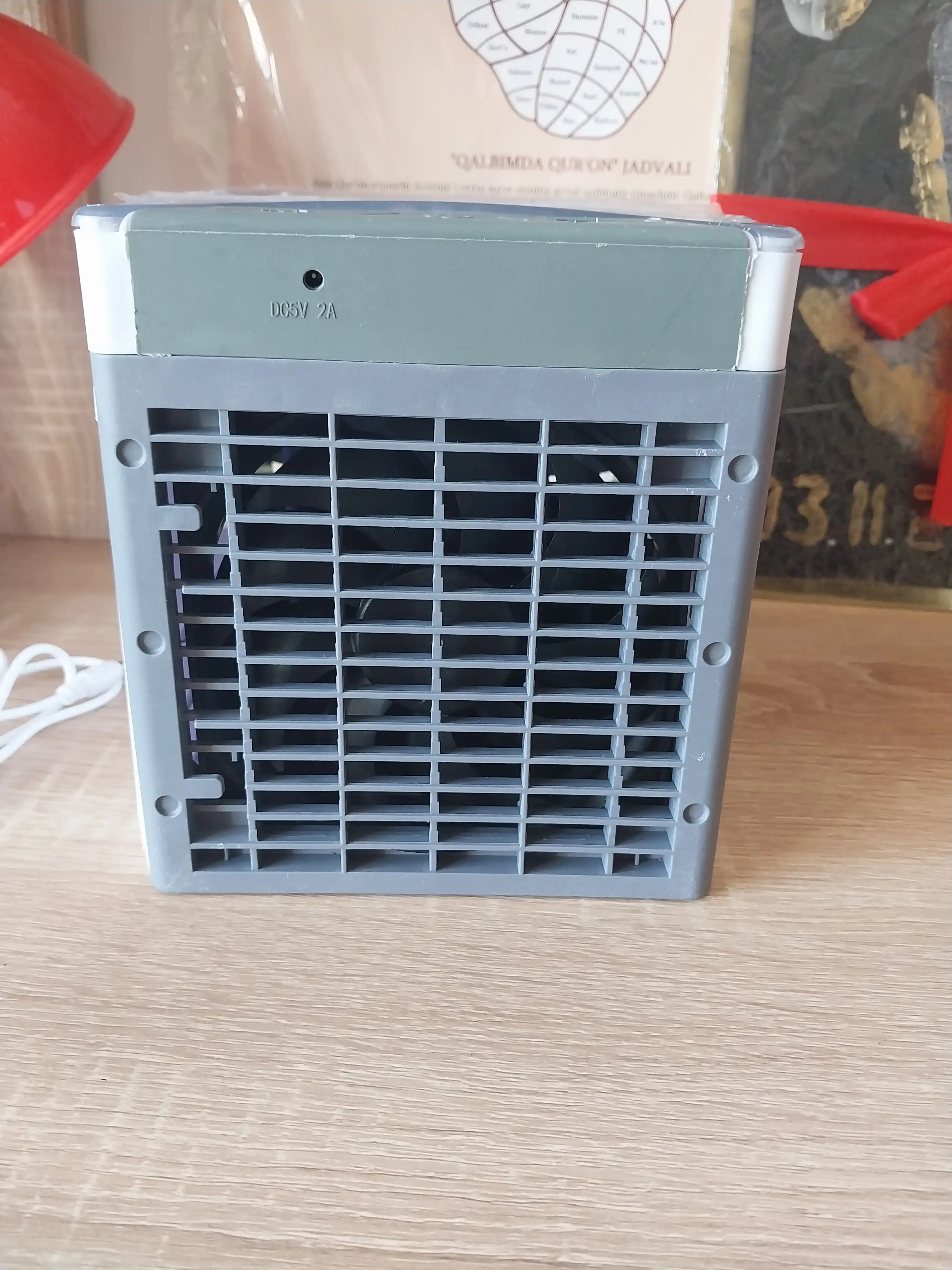 Mini konditsioner, namlagich va havo sovutgich Arctic Air, portativ 4 tasi 1 da