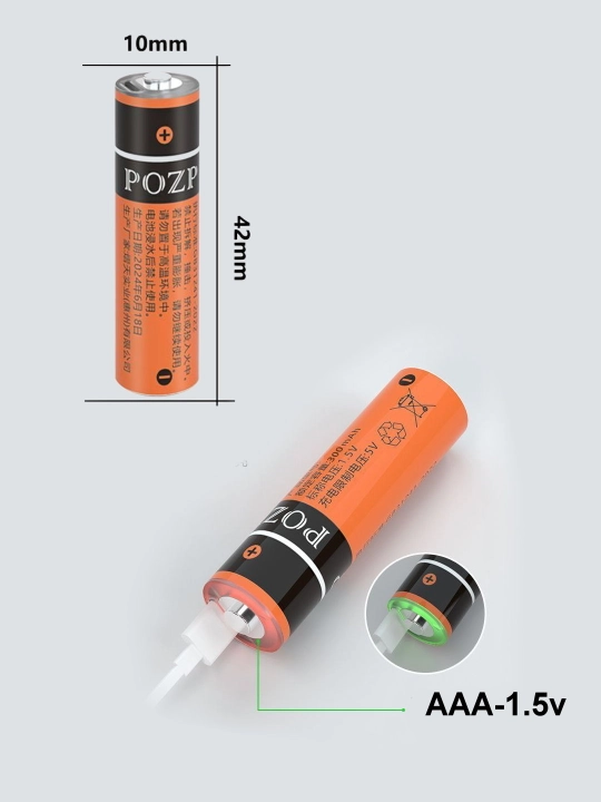POZP Li-Ion 2960 mAh 1,5V va Li-Ion 1200 mAh 9V akkumulyator batareyasi