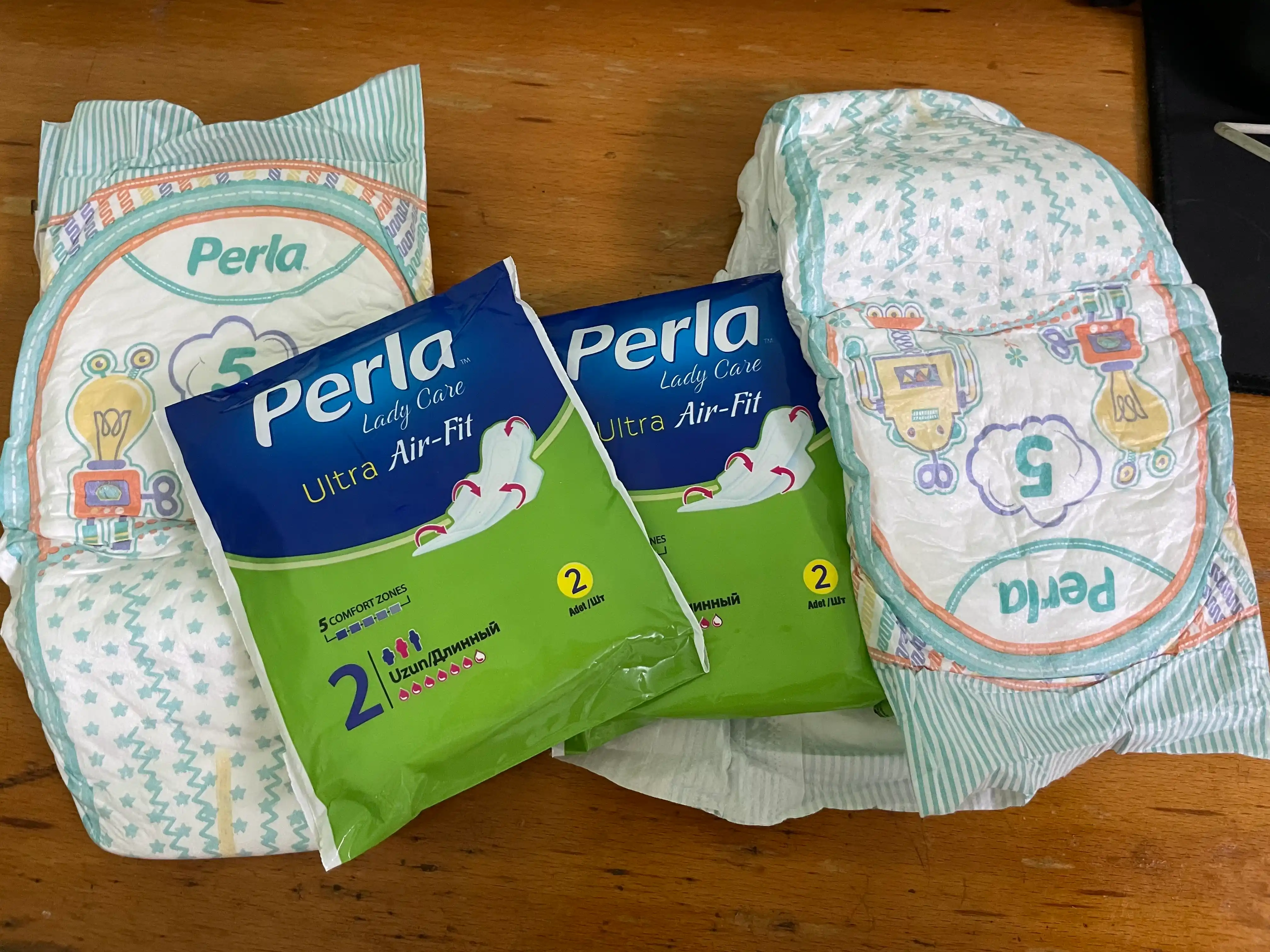 Детские подгузники Perla 5, 11-25 кг, 46 шт