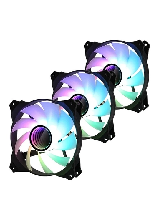Korpusli ventilyatorlar to‘plami Zalman Infinity Mirror ZM-IF120A3 ARGB, 3 x 120 mm
