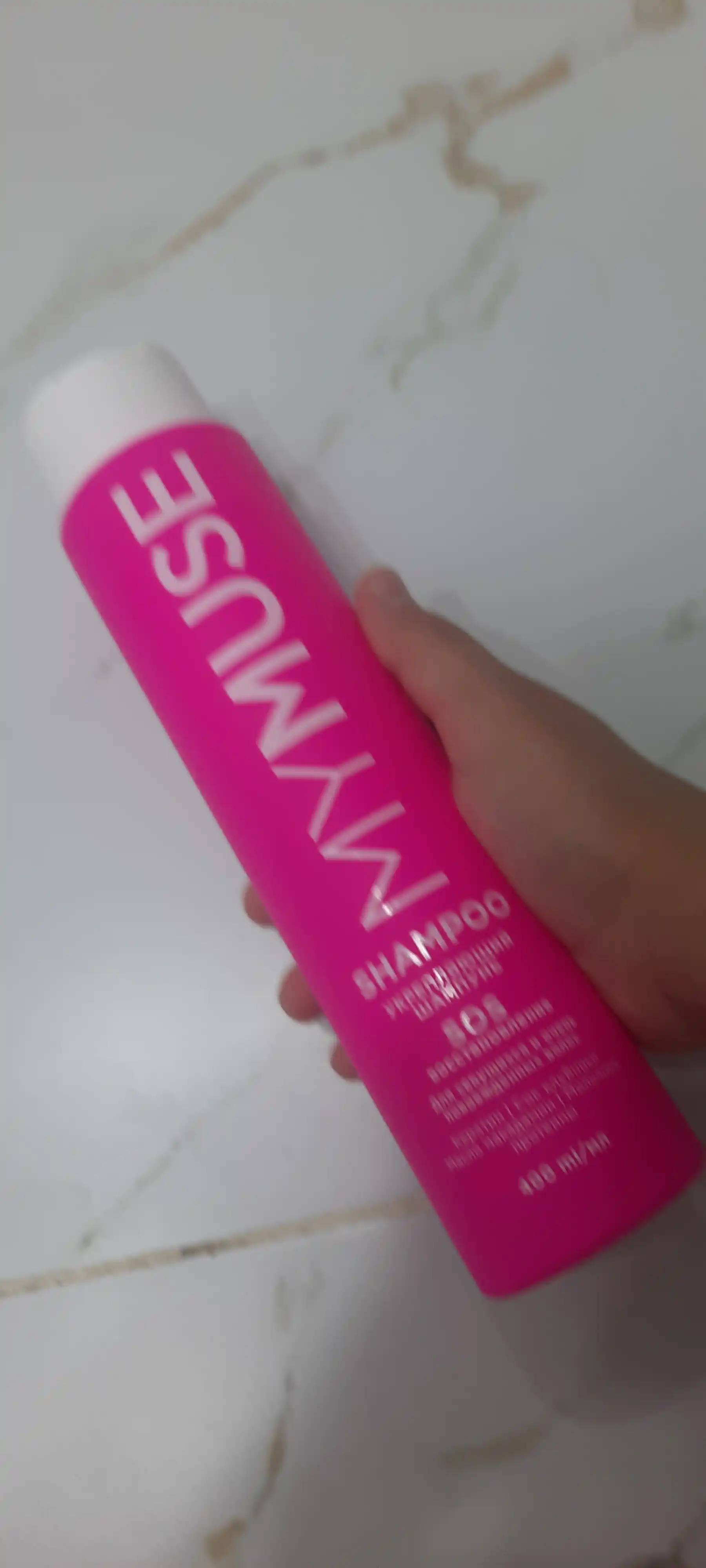 Shampun My Muse, yog‘li sochlarga qarshi nazorat engillik va tozalik hissi har kuni, 400 ml