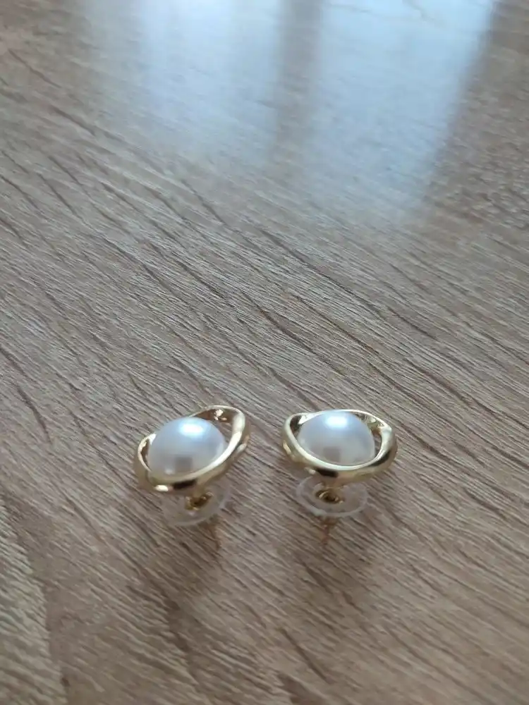 Серьги, сердце, клевер, бижутерия, женские, вишня, жемчуг, YSL