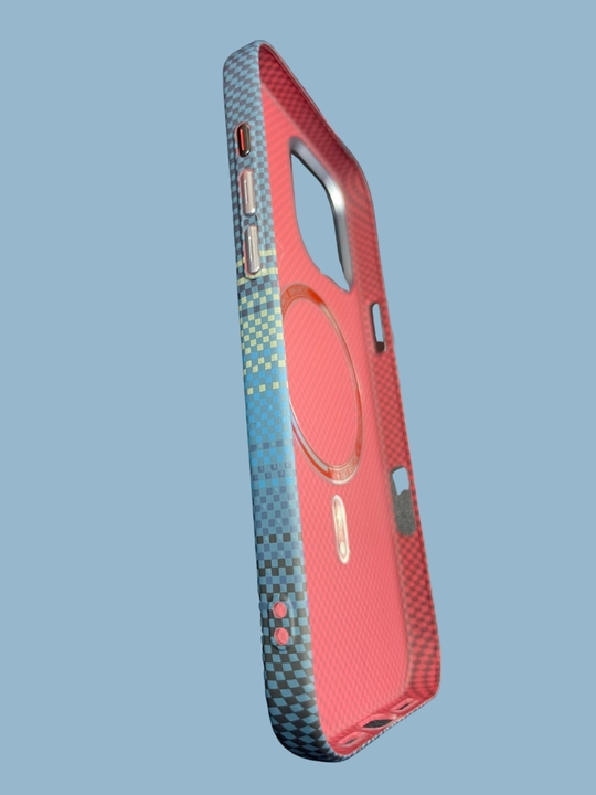 Чехол Pisen для iPhone 16 Pro Max с MagSafe, 3D ткань, защита, ультратонкий, Восход луны
