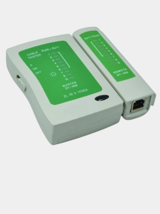 RJ45 va RJ11 tarmoq kabeli sinov qurilmasi