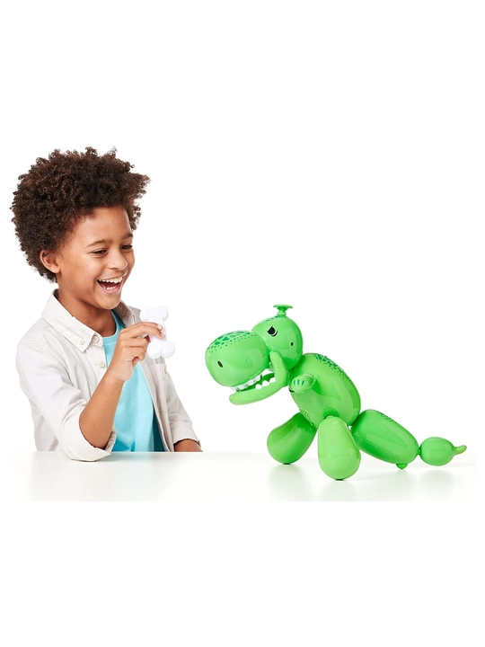 Squeakee The Balloon Dino Интерактивная игрушка-динозавр, которая топает, рычит и танцует