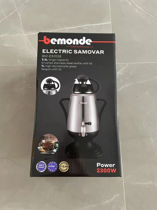 Elektr Samovar 3.2Litr Bemonde BM-ES1028, 2300vat, diskli va avto stop