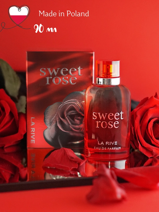 Ayollar parfyumlangan suvi La Rive Sweet Rose, 90 ml - 
