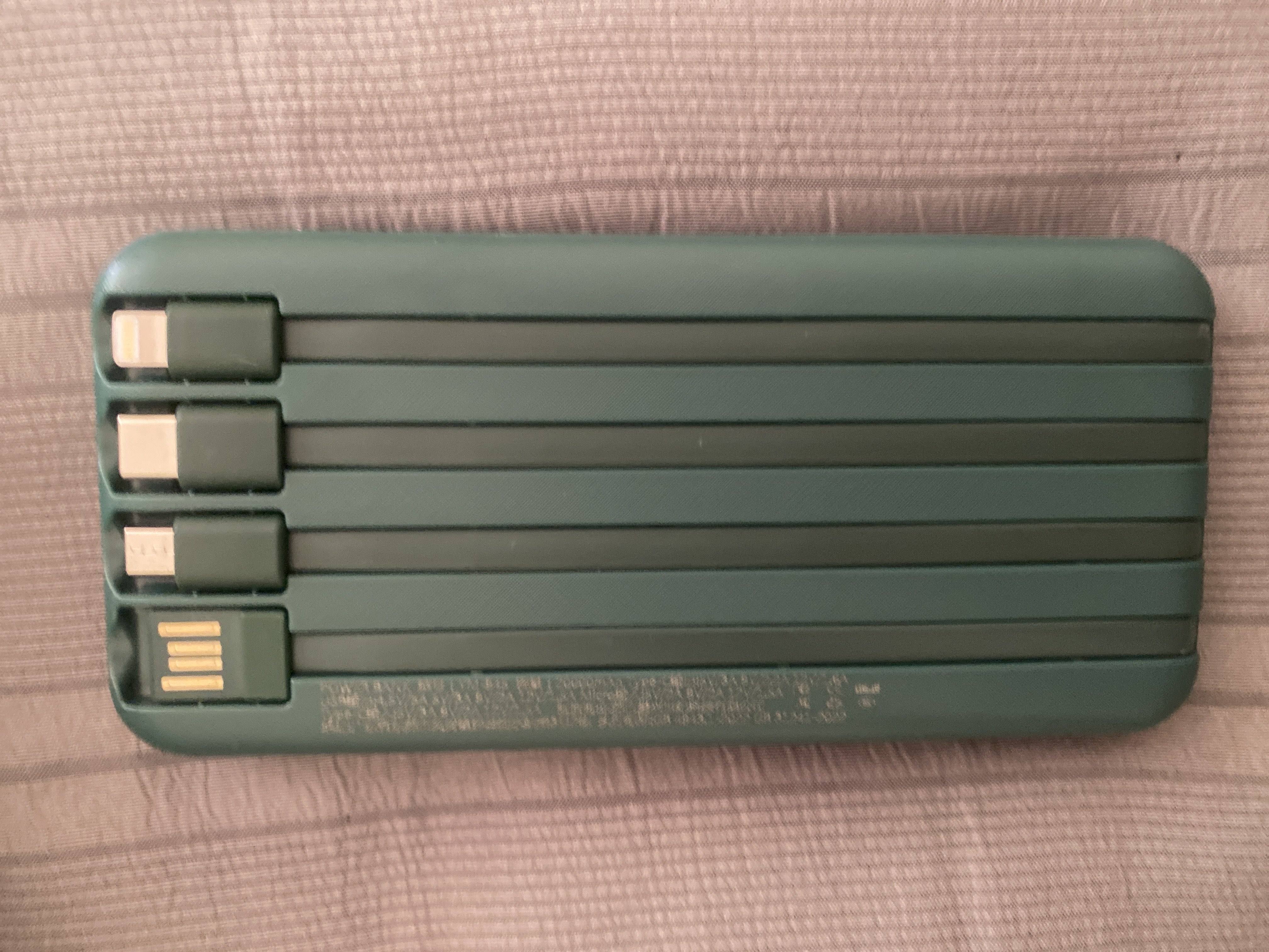 Внешний аккумулятор Power Bank, 10000, 20000, 30000, повербанк для iphone android 4в1