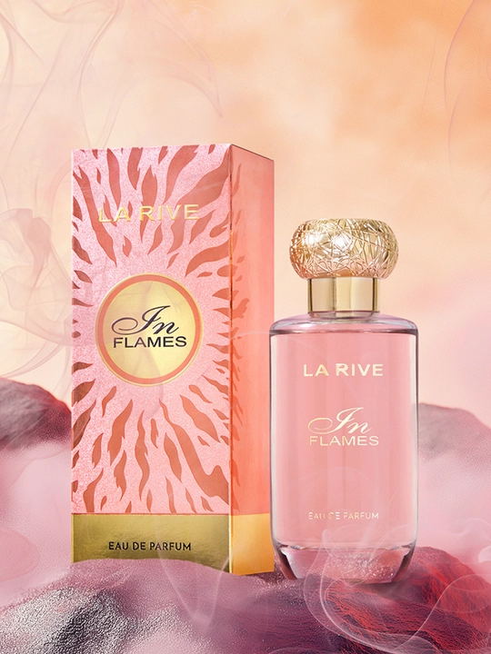 Ayollar parfyumlangan suvi IN FLAMES, 90 ml, La Rive