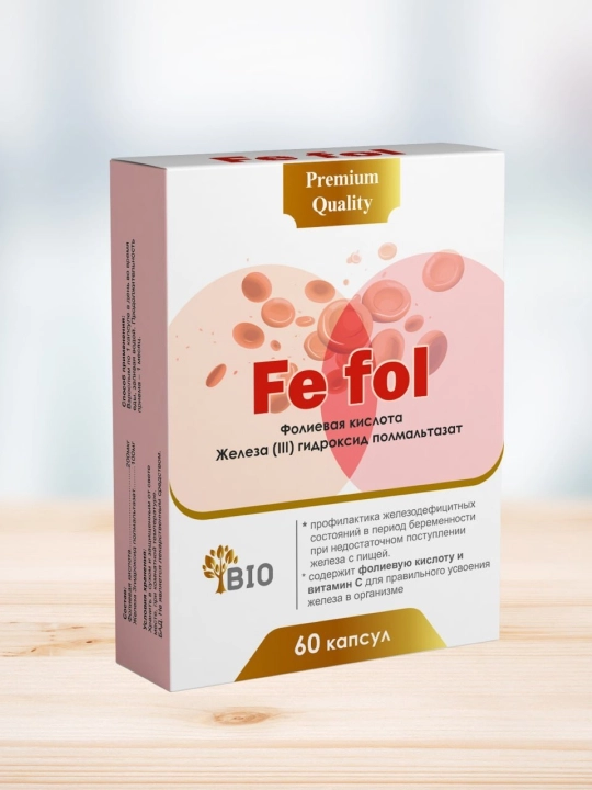 Fe fol Профилактика дефицита железа и фолиевой кислоты - 