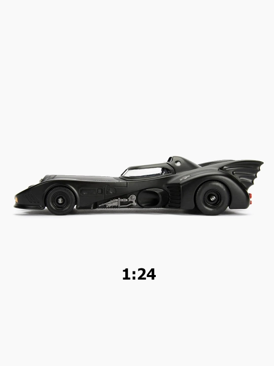Masshtabli model Batmobile Batmobile, metall 1:24 tovush, yorug‘lik, harakatlanuvchi elementlar