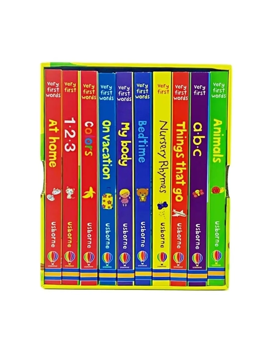 Usborne Busy Book, бизиборд-книжка из фетра — тактильная развивающая книга для малышей