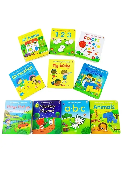 Usborne Busy Book, бизиборд-книжка из фетра — тактильная развивающая книга для малышей