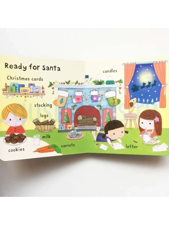 Usborne Busy Book, бизиборд-книжка из фетра — тактильная развивающая книга для малышей