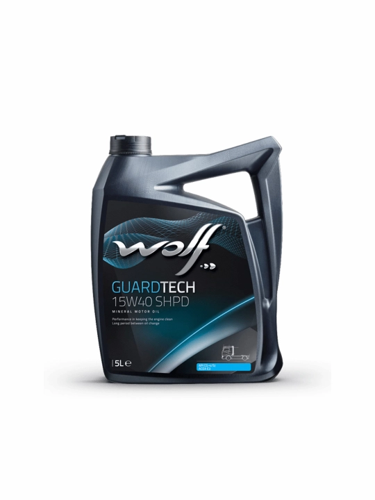 Дизельное моторное масло Wolf Guardtech Shpd 15W40 - 
