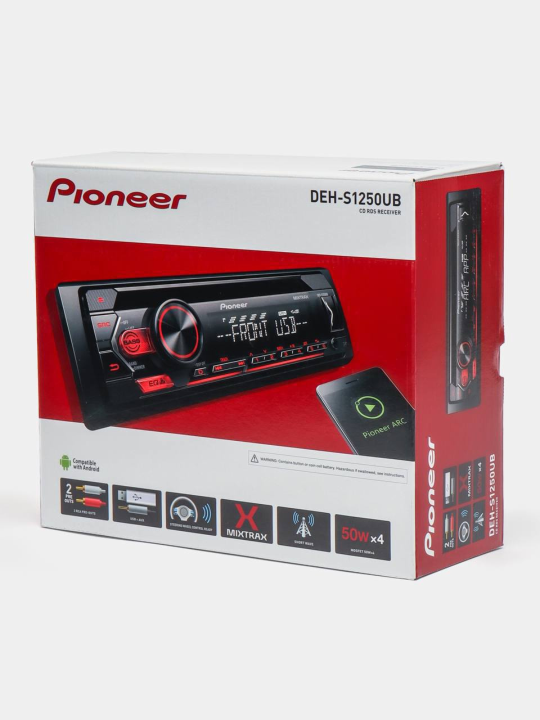 Автомагнитола Pioneer DEH-S1250UB Mafon - 