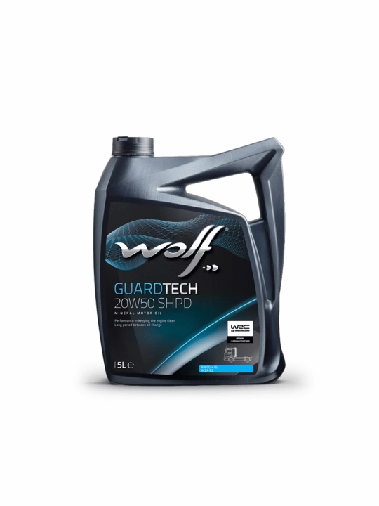 Дизелная моторное масло Wolf Guardtech Shpd 20W50 - 