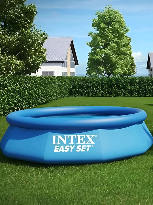 Puflanadigan basseyn Intex Easy Set, tanlovga 886-3853 litr, bolalar va kattalar uchun