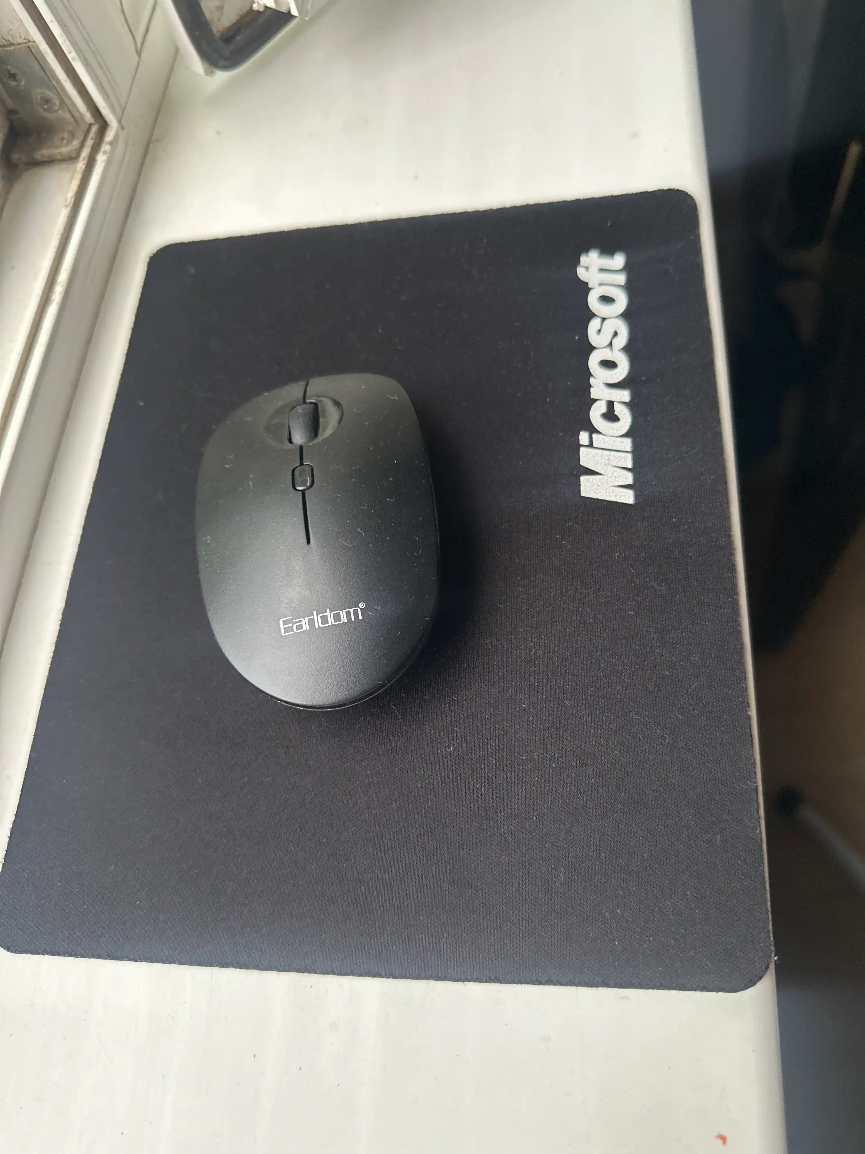 Коврик для компьютерной мыши с логотипом Microsoft, Logitech 22x18 см, Borofone 25x20 см