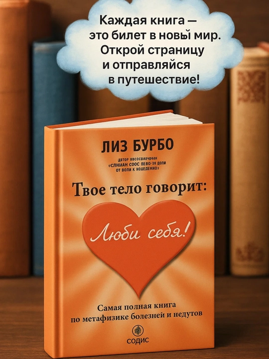 Liz Burbo, Tvoye telo govorit Lyubi sebya