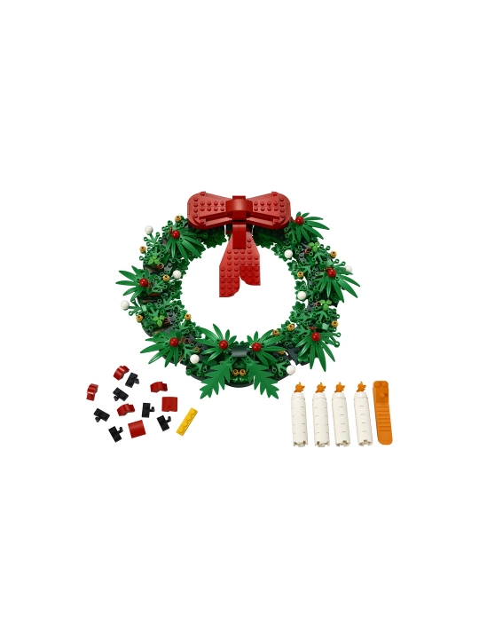 Конструктор LEGO Seasonal 40426 Рождественский венок, 510 деталей