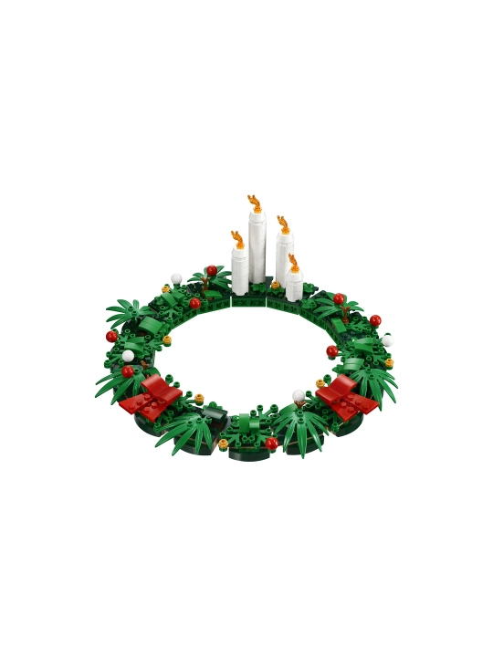Конструктор LEGO Seasonal 40426 Рождественский венок, 510 деталей