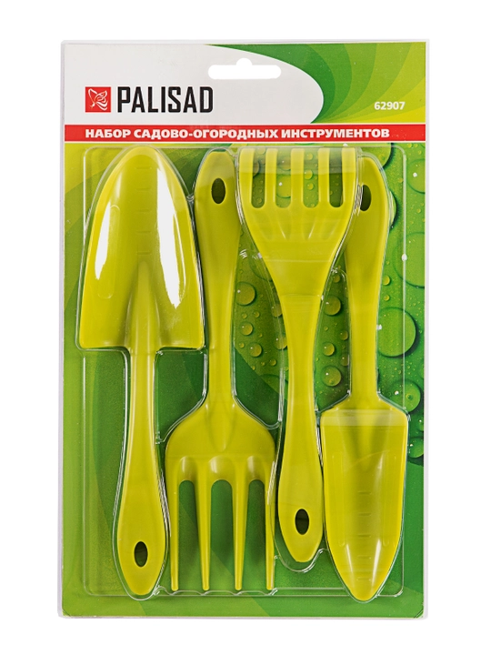 Садовый инструмент PALISAD, полипропилен, 4 предмета, Россия, 62907 - 