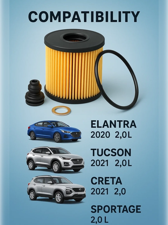 Moy filtr 26350 2J000 Kia Sportage Hyundai Creta Tucson Elantra