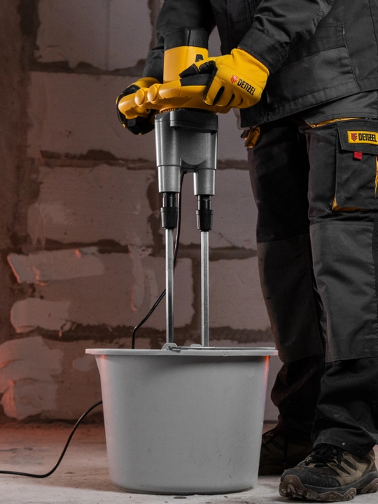 DENZEL EM-2-1600 qurilish mikseri, 1600 Vt, model 27911