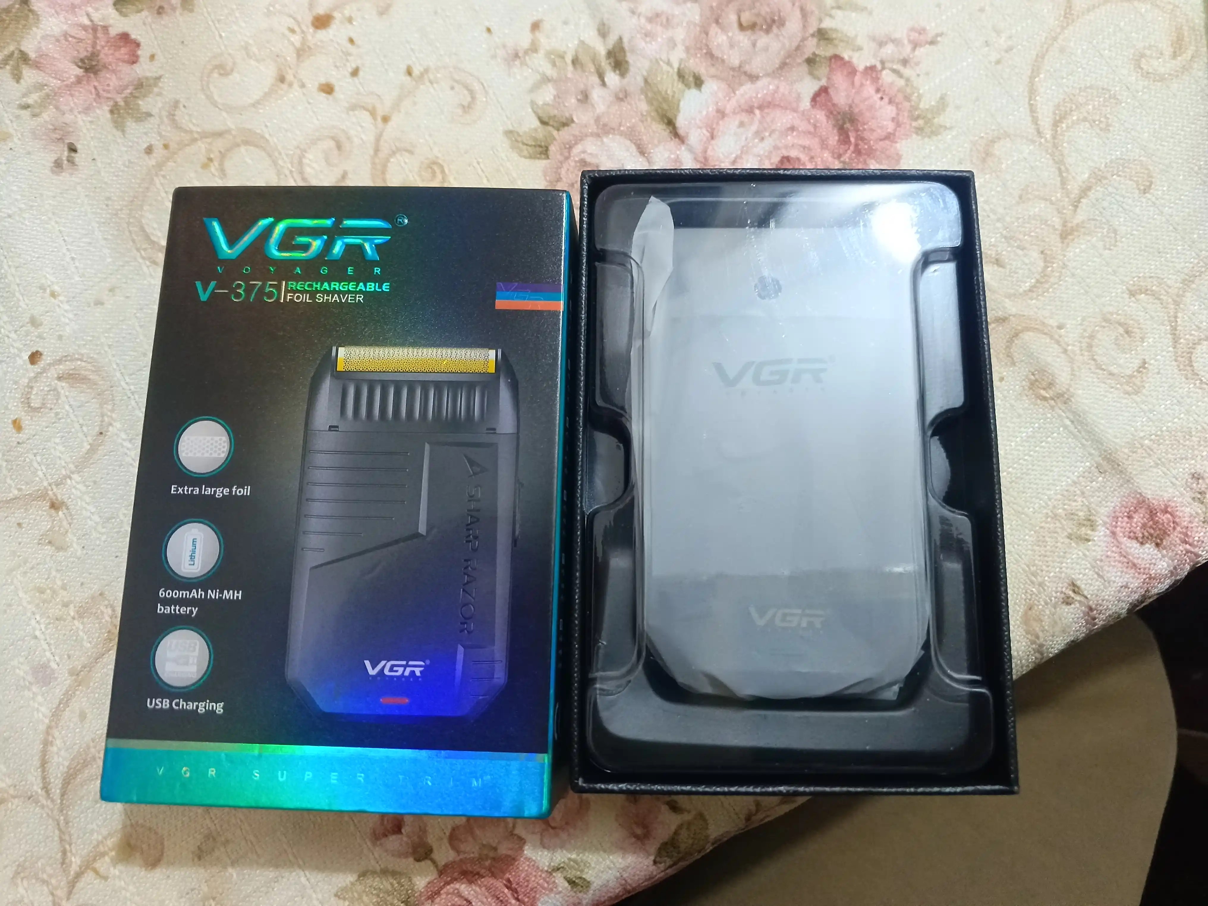 Аккумуляторный триммер для бороды и машинка для стрижки волос, VGR V-055, 030, 071, 157