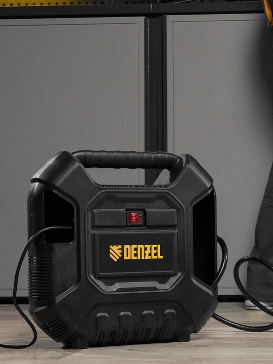 Havo kompressori DENZEL DL1100, 1,1 kVt, 180 l/daq, aksessuarlar to‘plami bilan, 58005