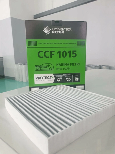 Фильтр салона Universal Filter CCF 1015 угольный, для BYD Yuan