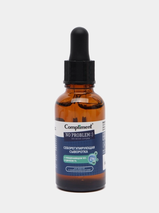 No problem Compliment Muammoli teri uchun sarum, anti acne, 27 ml