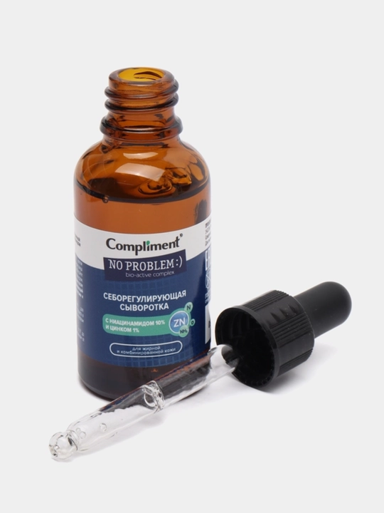 No problem Compliment Muammoli teri uchun sarum, anti acne, 27 ml