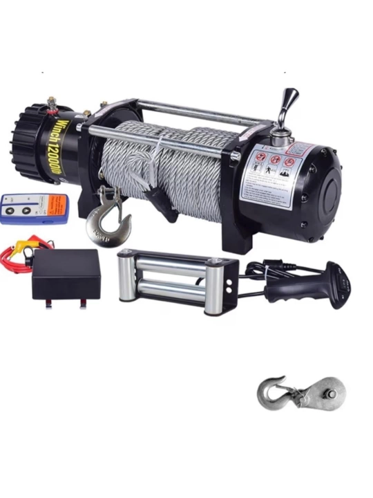 Elektr lebyodka GS Optimus 12V 24V – yuk, evakuator, avtokran uchun
