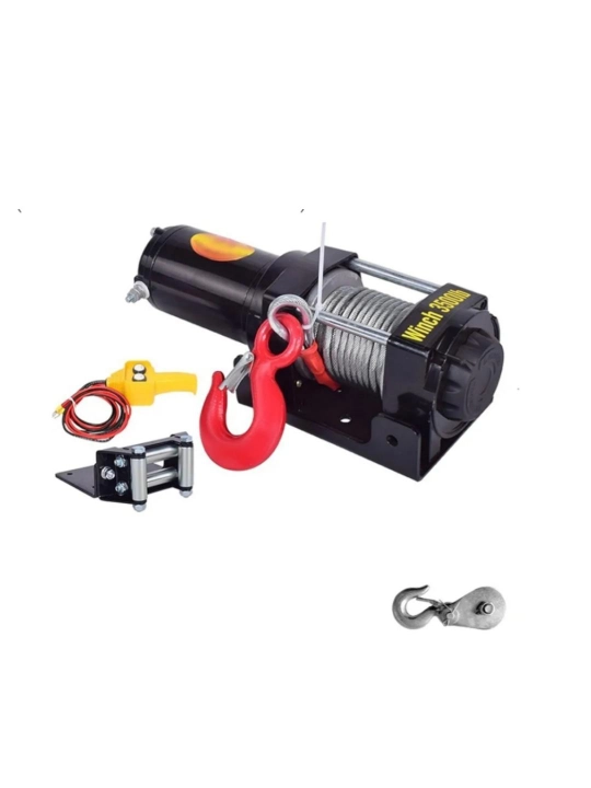 Elektr lebyodka GS Optimus 12V 24V – yuk, evakuator, avtokran uchun