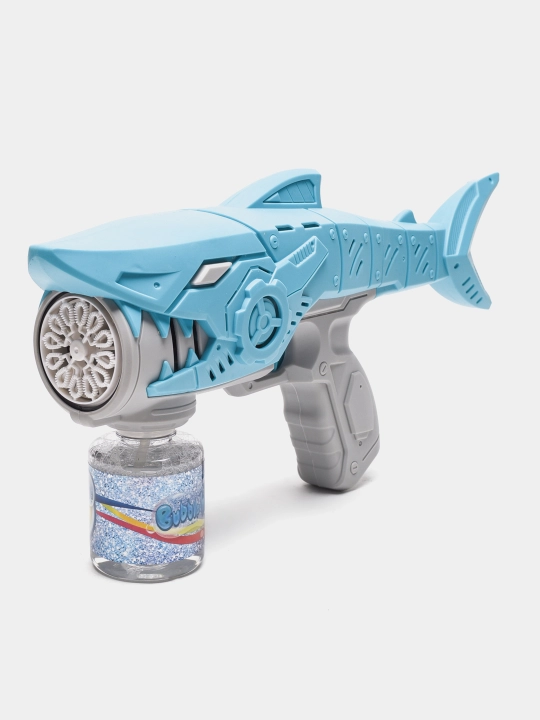 Генератор мыльных пузырей детский, на батарейках BUBBLE GUN