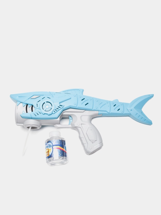 Генератор мыльных пузырей детский, на батарейках BUBBLE GUN
