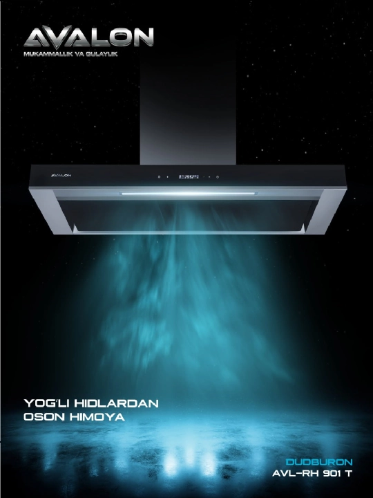Oshxona dudbo'roni AVALON AVL-RH 901 T - (90 sm)