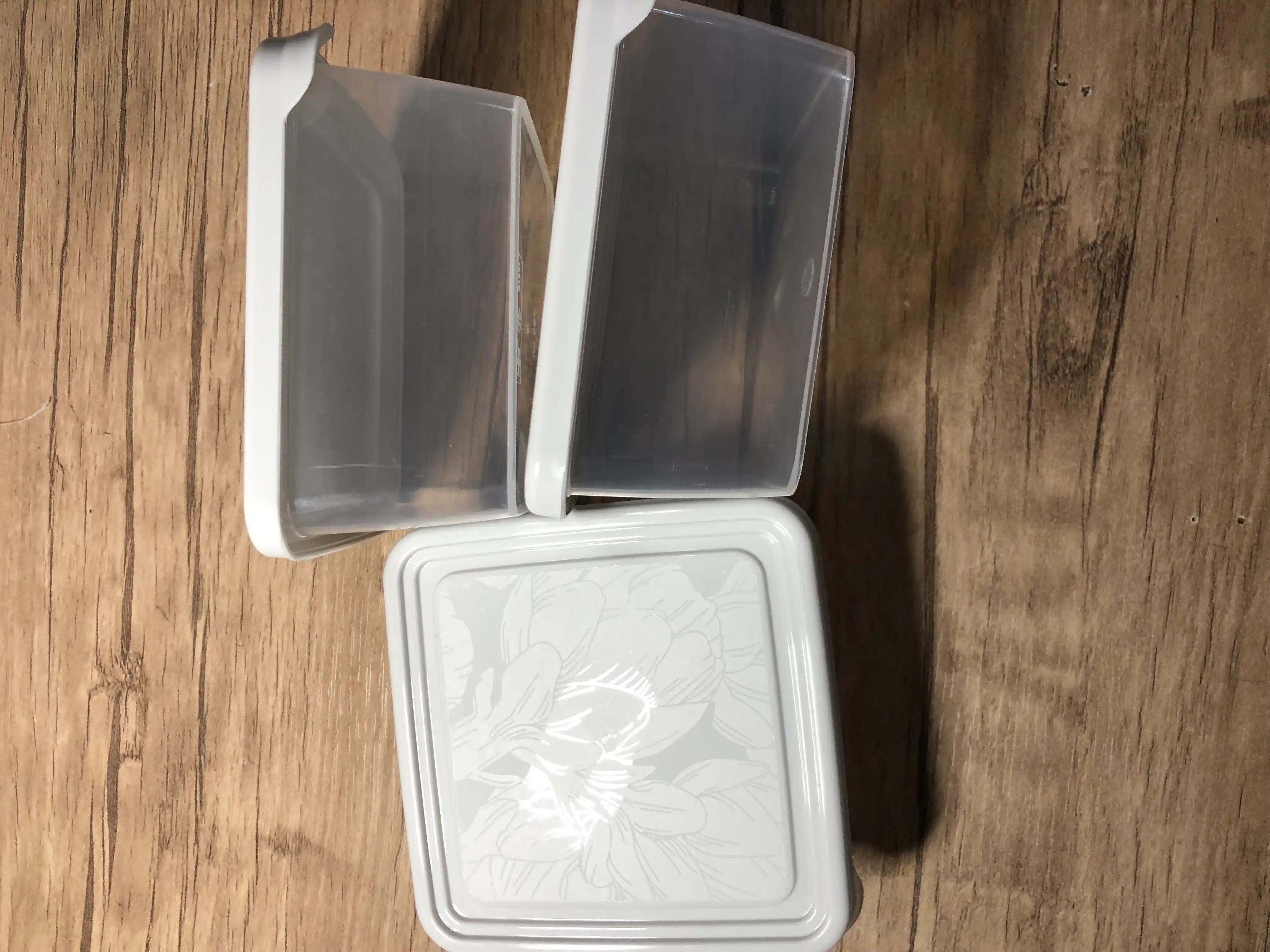 Набор контейнеров и салатница для кухни, хранение продуктов, Plast Team, 3 шт