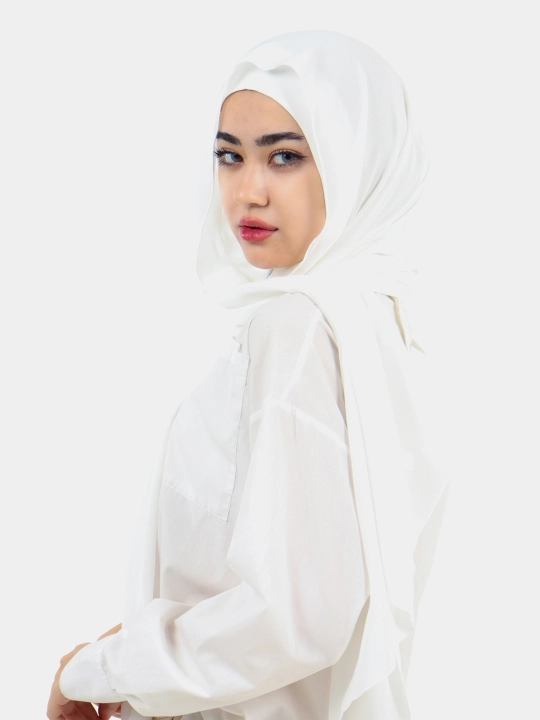 Magnitli shifon daxanli sharf, Kaliforniya boni-sharfi, shifonli sharf, o'lcham 180*75
