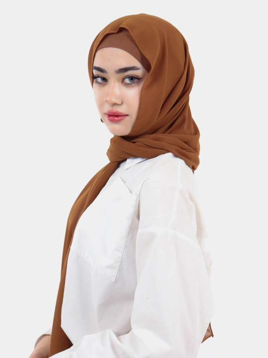 Magnitli shifon daxanli sharf, Kaliforniya boni-sharfi, shifonli sharf, o'lcham 180*75