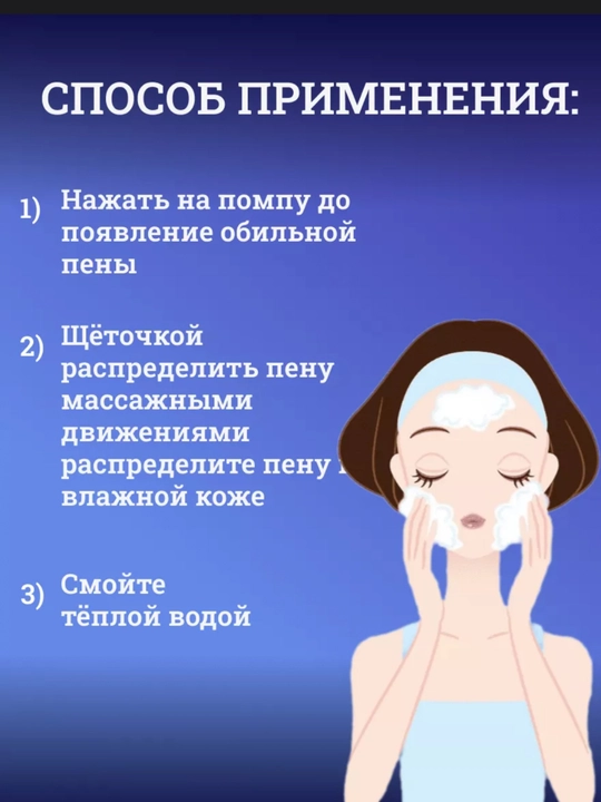 Пенка для умывания лица
